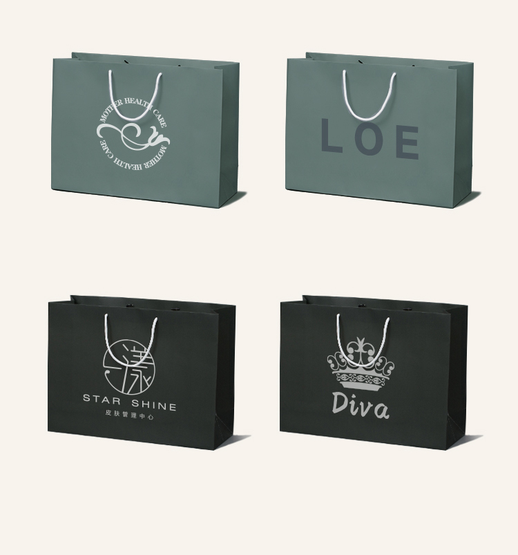 High end custom shopping paper bags clothing bags custom logo,PACKAGE