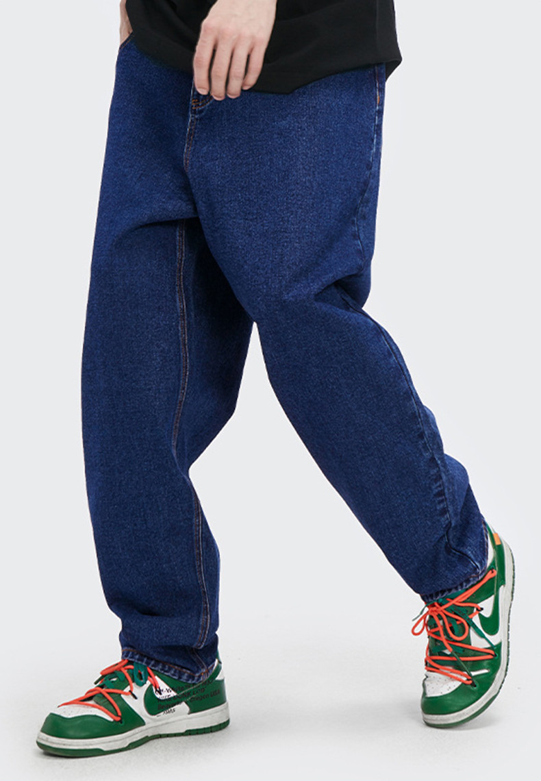 2021Autumn new tide brand street retro blue jeans3640TS21,Denim Jeans ...