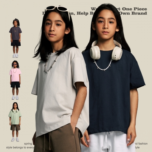 230GChildren's short-sleeved quick-drying cool sports T-shirt