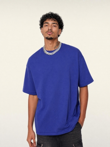 230Gsorona technical fabric basic short-sleeved T-shirt