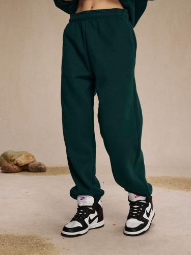 400G POLAR FLEECE AND PILE THICKENED CASUAL PANTS